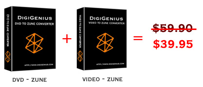 Digigenius DVD to Zune Converter + Video icon